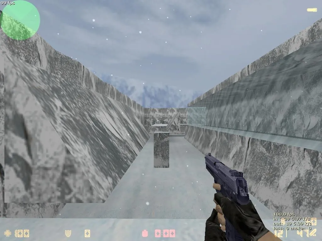 Скачать deathrun_gb_winter_final4 для CS 1.6: зимняя deathrun карта, баланс сторон, точки, .nav и оптимизация - Скриншот