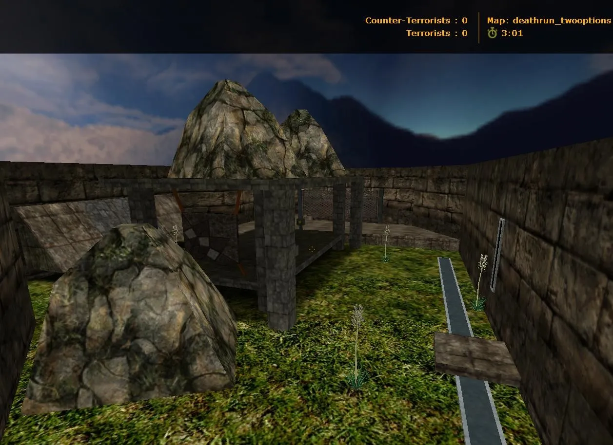 deathrun_twooptions_fix для CS 1.6: баланс сторон, точки, .nav для ботов и оптимизация — скриншот 5