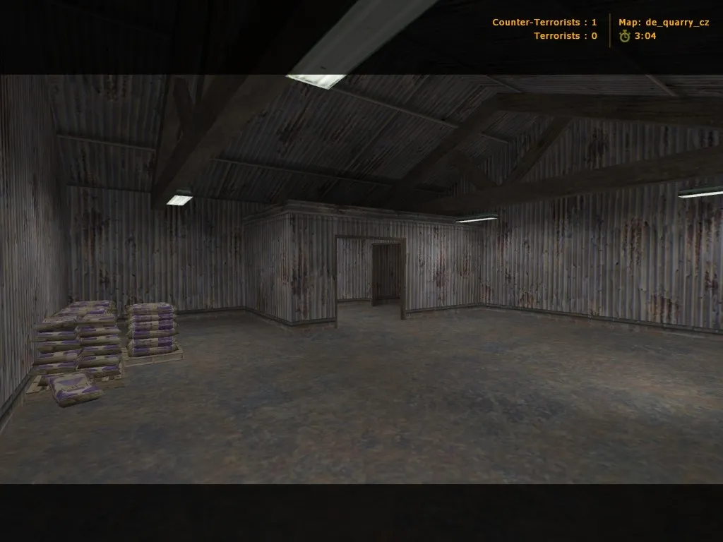 Скачать Карта de_quarry_cz для Counter-Strike 1.6 — тактический анализ и особенности - Скриншот