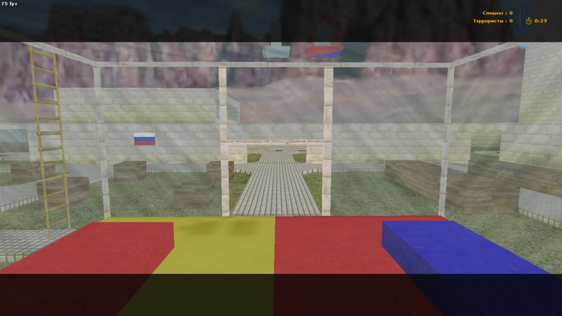 Скачать jb_russiandance для CS 1.6: jail карта, точки для CT/T, .nav для ботов и оптимизация под FPS - Скриншот