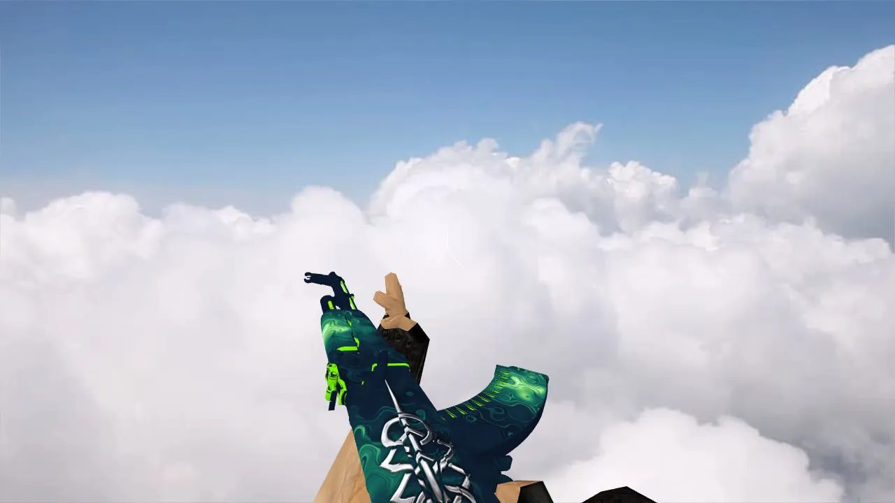 Скачать Модель AK-47 Baine Blade для CS 1.6 — Качество и стиль - Скриншот