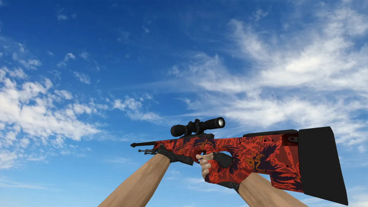 Скачать Модель AWP «Ворон» для CS 1.6 - Скачай и Играй - Скриншот