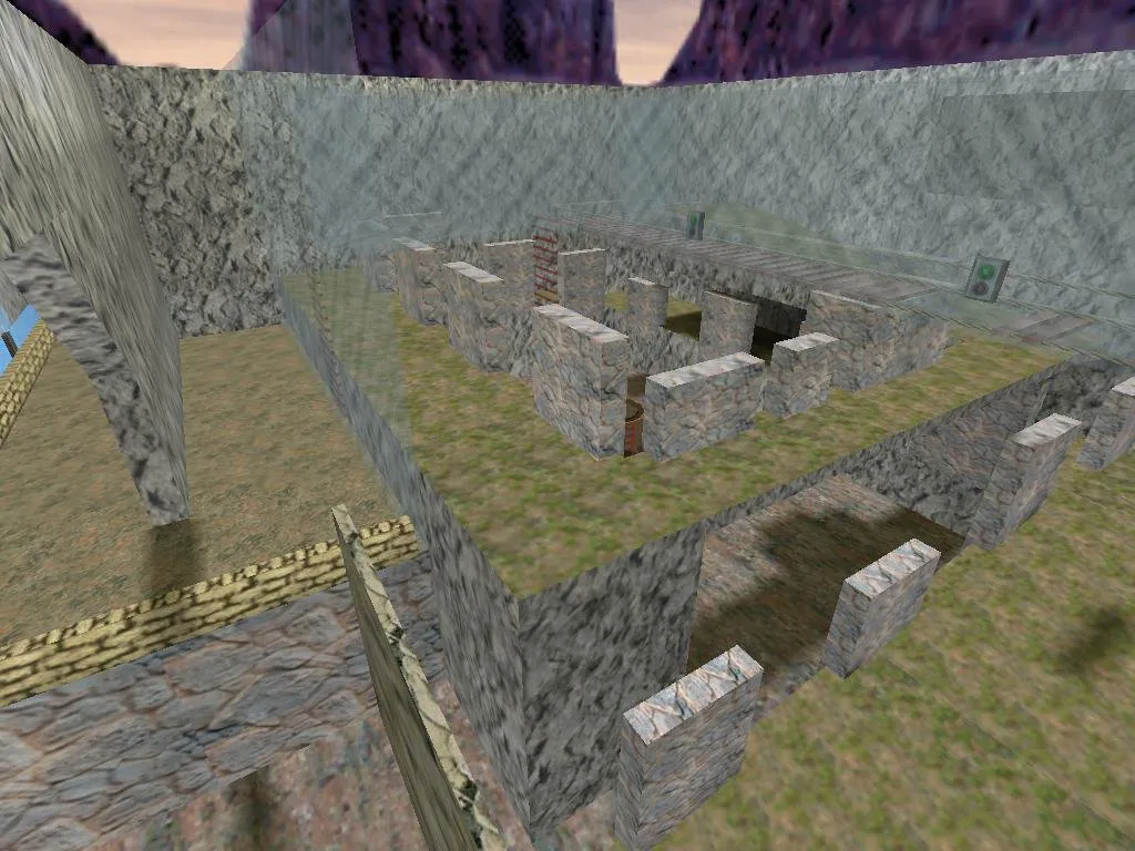 Скачать deathrun_army_fixed — карта deathrun для CS 1.6: тактика, точки, .nav для ботов, оптимизация - Скриншот
