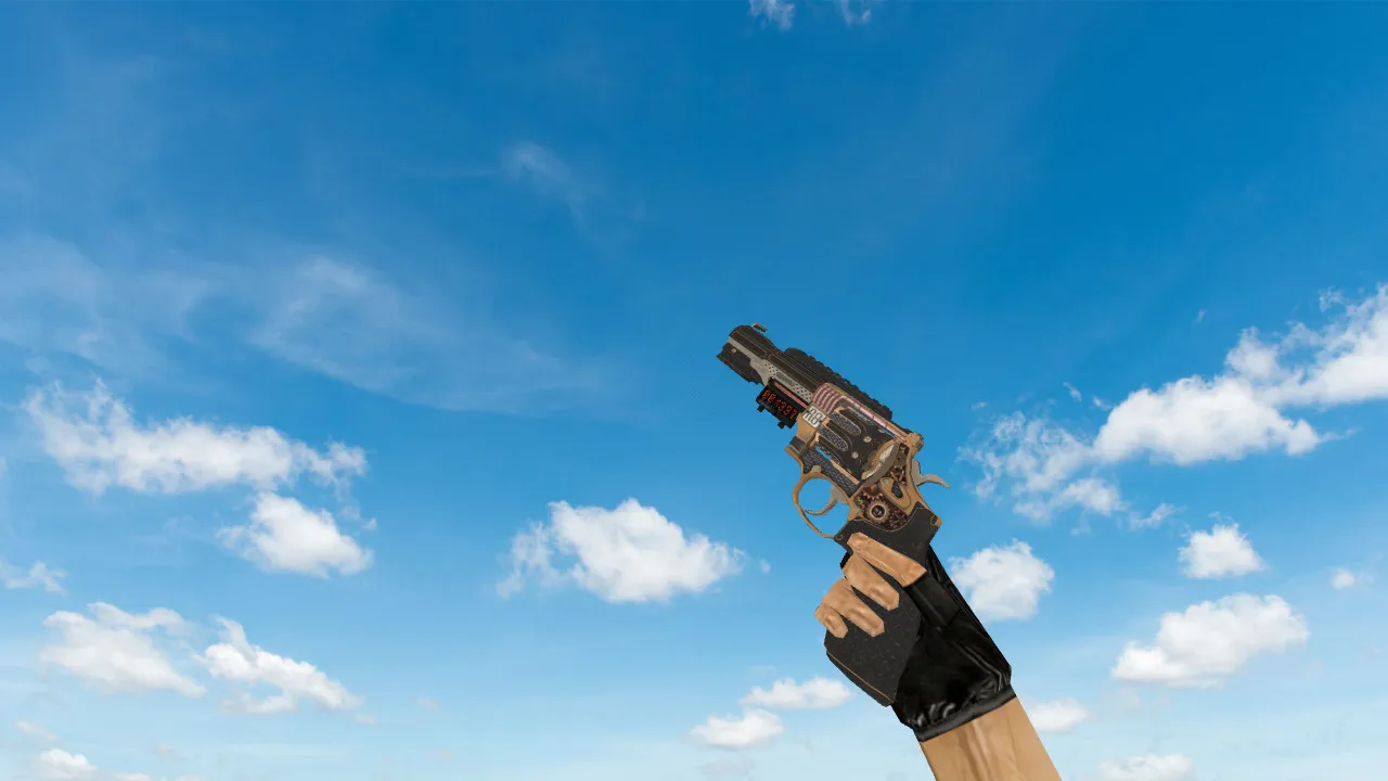 Скачать Модель «R8 Revolver Cogworks» для CS 1.6 - Уникальный стиль и качество - Скриншот