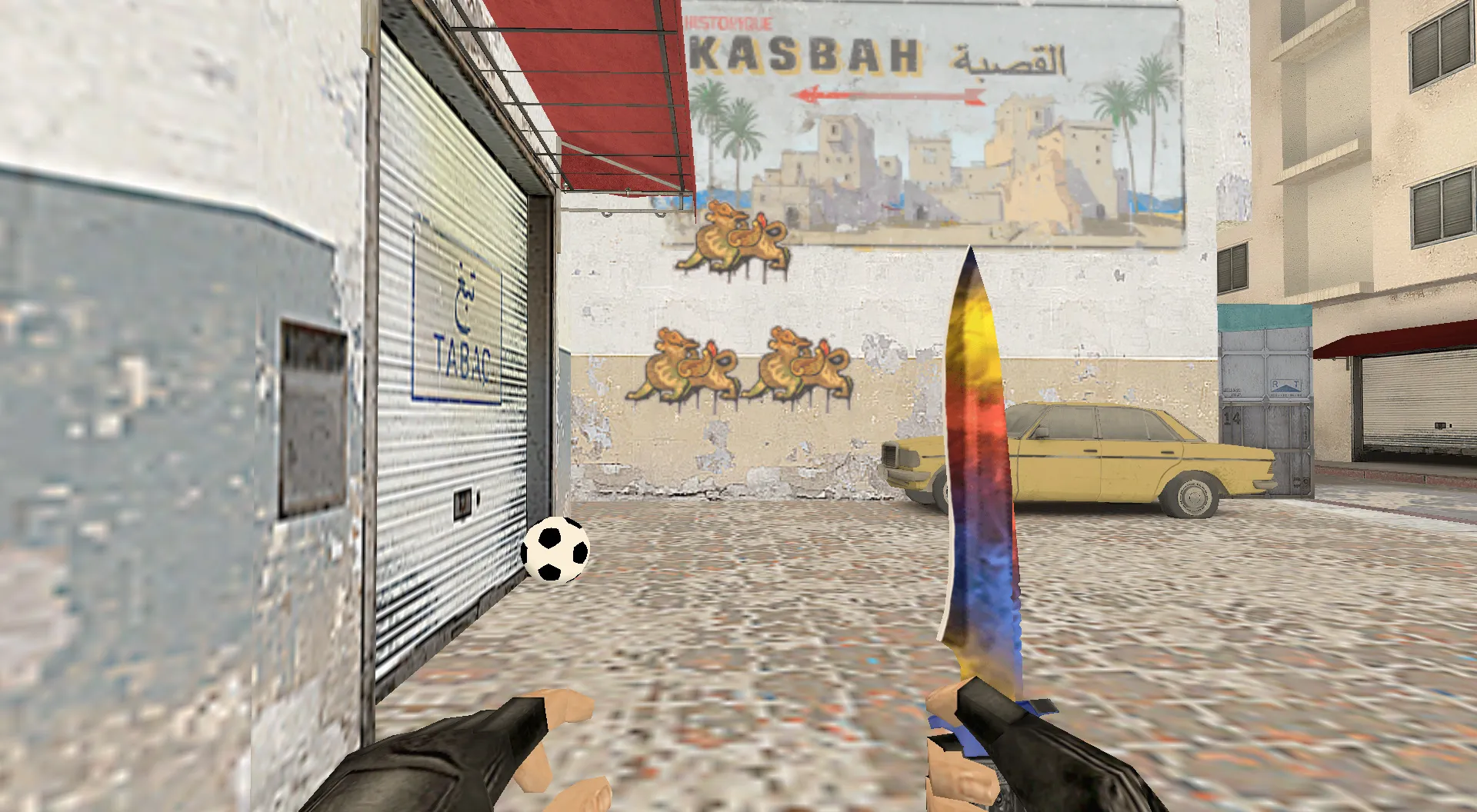 Скачать Граффити «Талисман» для CS 1.6 – Уникальные текстуры из CS:GO - Скриншот