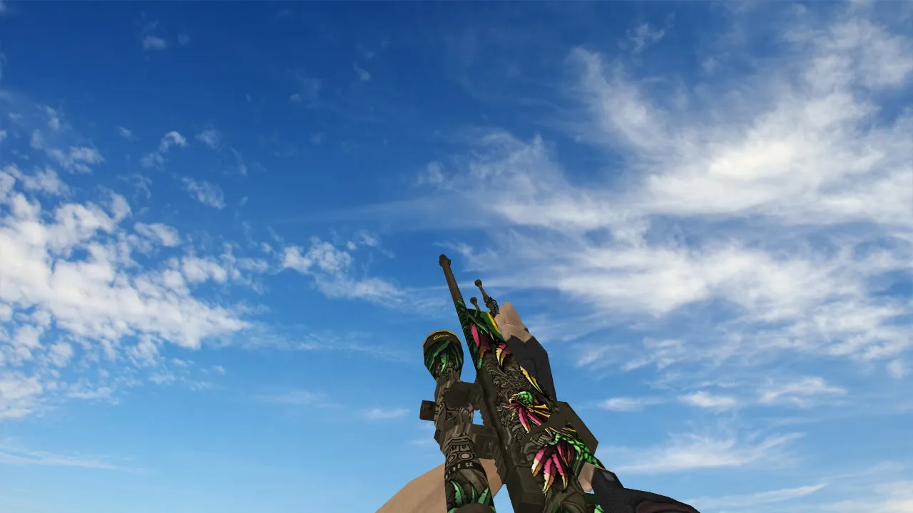 Скачать Модель AWP Kukulkan для CS 1.6 - Качественные текстуры и анимация - Скриншот