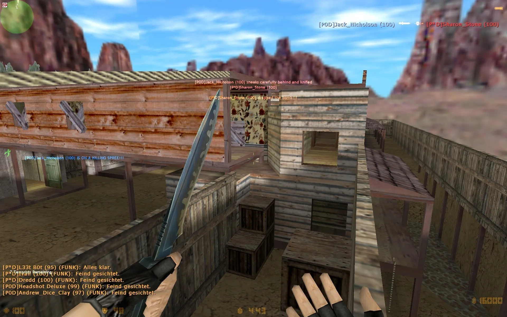 Скачать Карта de_westwood_247cs для CS 1.6 - Тактические возможности и оптимизация - Скриншот