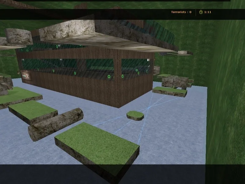 Скачать deathrun_witsgarden для CS 1.6: тактика, точки, навигация ботов и оптимизация карты - Скриншот
