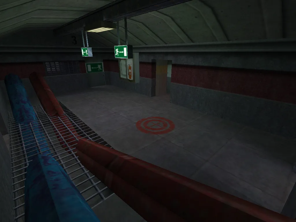 Скачать Карта de_tunnel для CS 1.6: Тактика и особенности - Скриншот