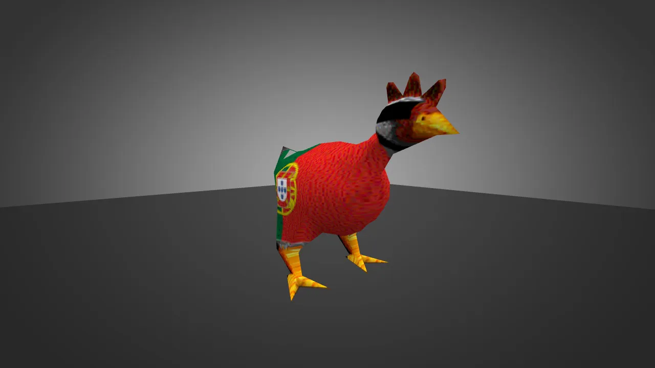 Скачать Модель «Portugal Chiken» для CS 1.6 - Уникальный скин для игроков - Скриншот