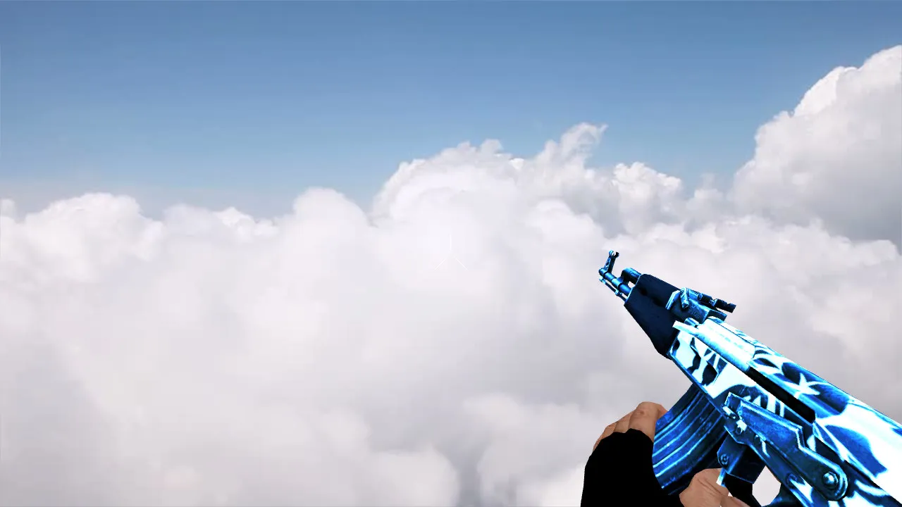 Скачать Модель «AK-47 Arctic» для CS 1.6 - Подробности и установка - Скриншот