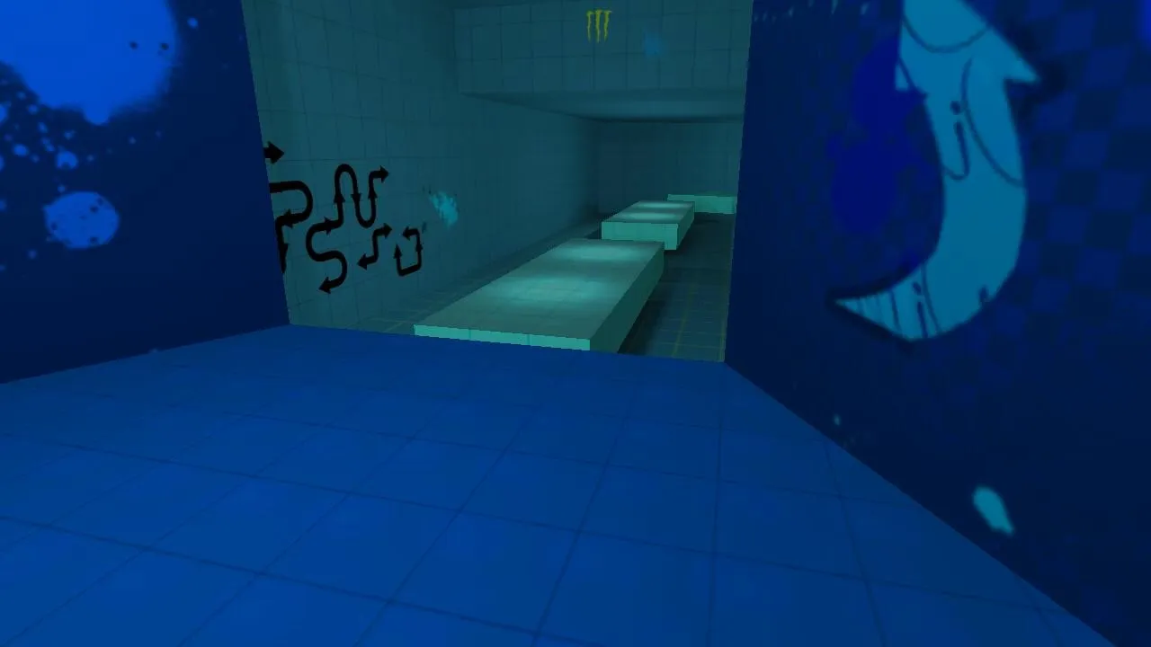 Скачать speedrun_tornado для CS 1.6: Deathrun карта с воронками, ловушками и маршрутом через зоны - Скриншот