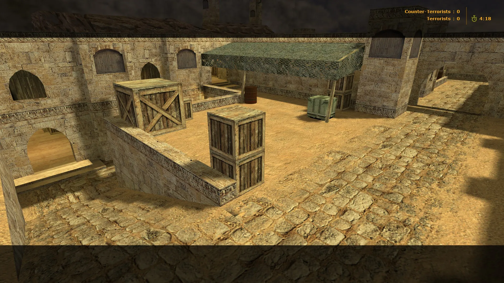 de_dust_es для CS 1.6: тактика за Т и КТ, точки, .nav, оптимизация, настройка для стабильного FPS — скриншот 2