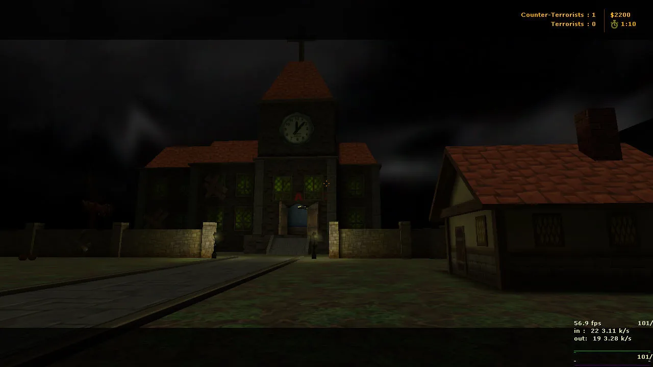 Карта de_transylvania для CS 1.6: Тактические особенности и стратегии — скриншот 6