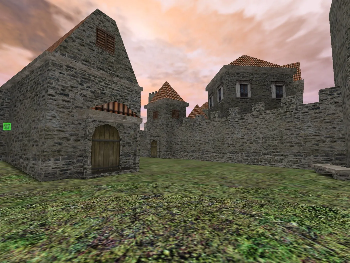 Скачать Карта de_stronghold для CS 1.6 - Тактические особенности и стратегии - Скриншот
