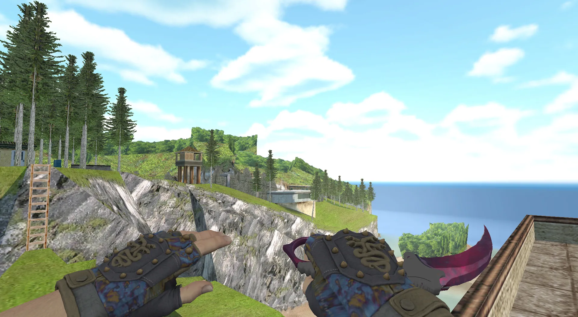 Пак моделей оружия Hydra Gloves | Case Hardened Pack для CS 1.6: v_, p_, w_ модели, анимация осмотра, звуки и текстуры — скриншот 6