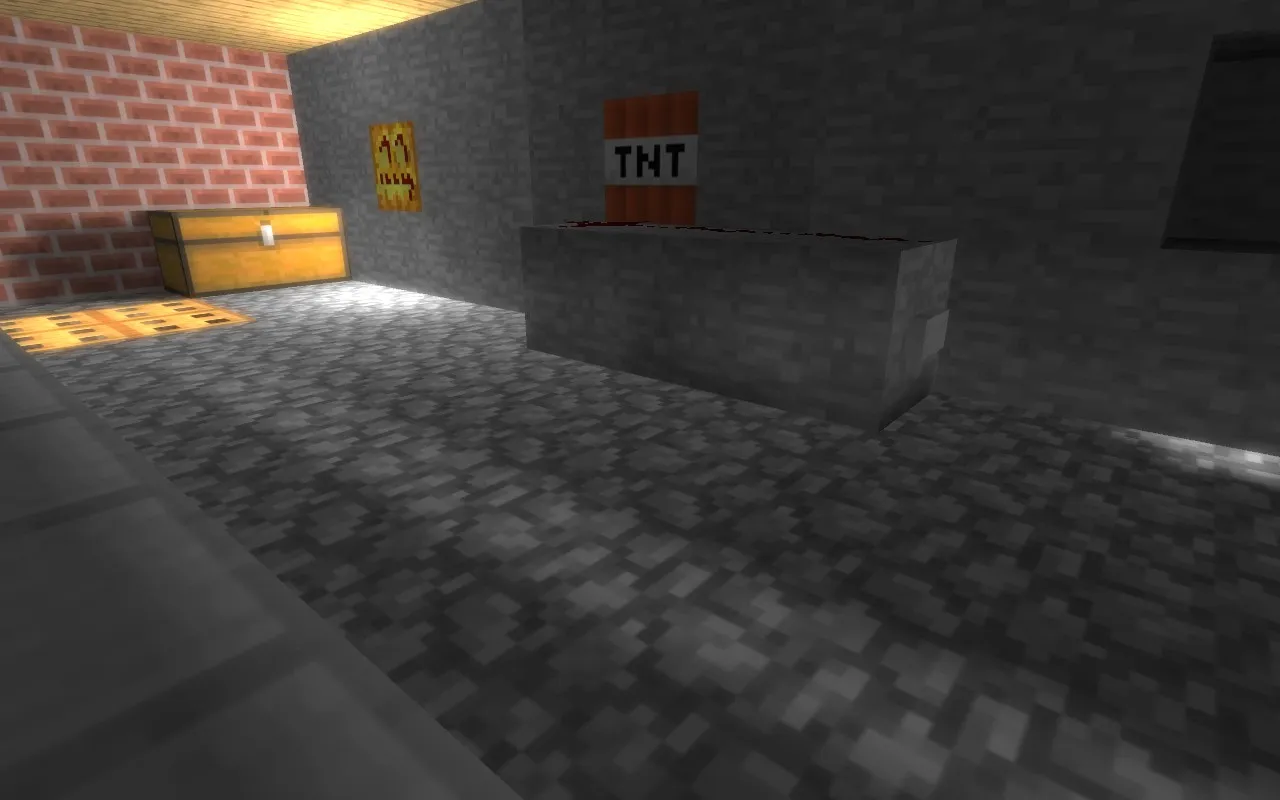Скачать deathrun_minecraft_fg для CS 1.6: тактика, точки, .nav и оптимизация карты — скриншот 6