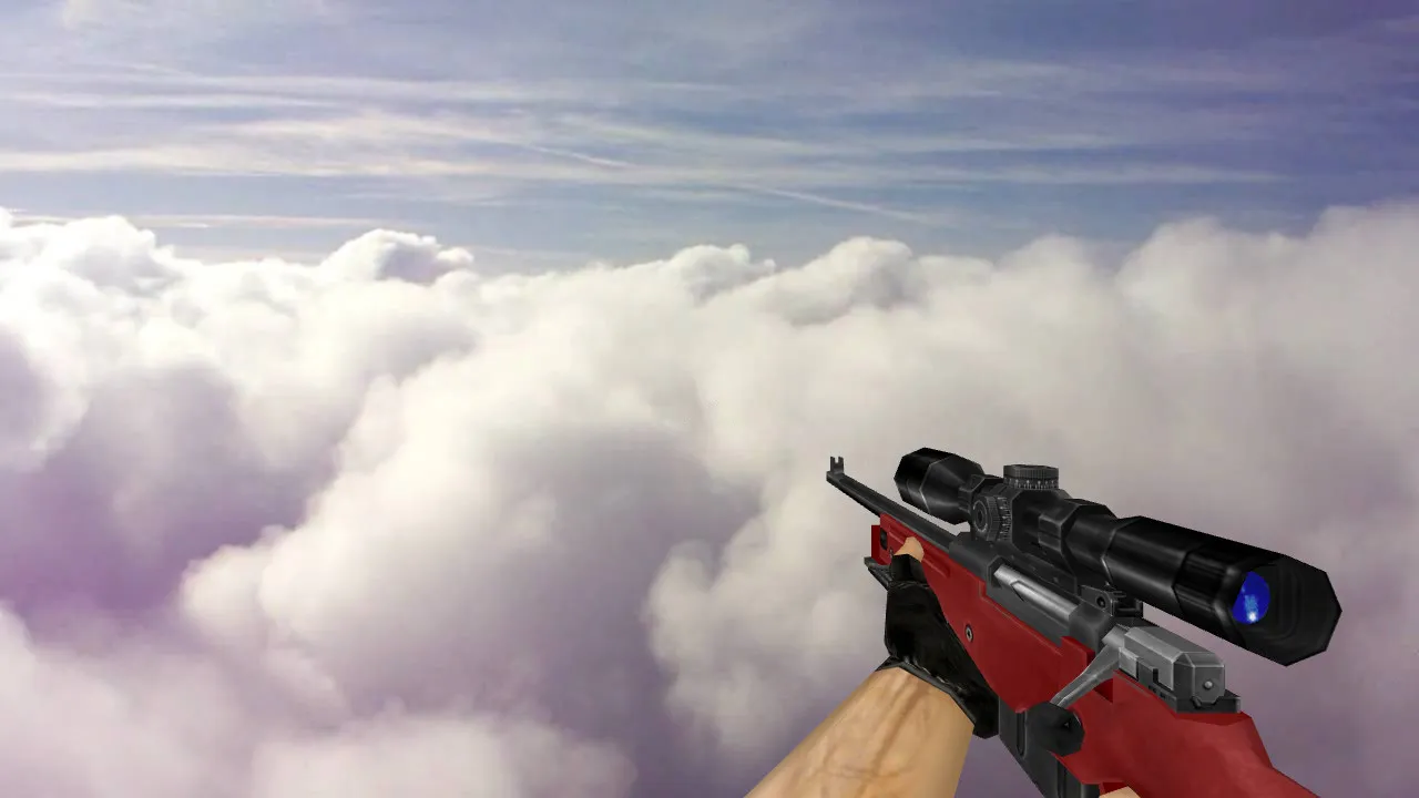 Скачать Модель Default AWP Red Re-Color для CS 1.6 - Скачать сейчас - Скриншот
