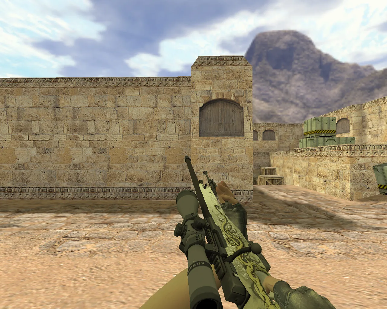 Скачать Модель AWP Бог червей для CS 1.6 - Скриншот