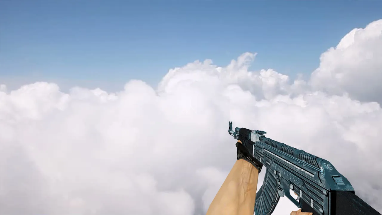 Скачать Модель AK-47 Starline Container v_ для CS 1.6: p_ w_ файлы, звуки, анимация осмотра, текстуры и настройка - Скриншот