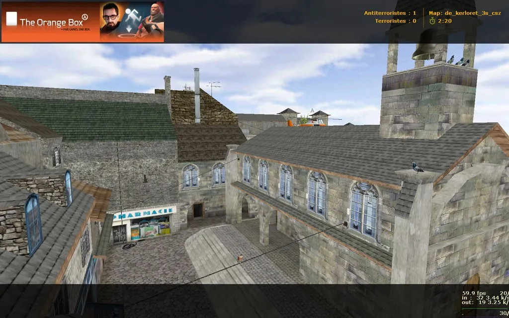 Скачать Карта de_kerloret_3s_csz для CS 1.6 | Тактика и особенности - Скриншот