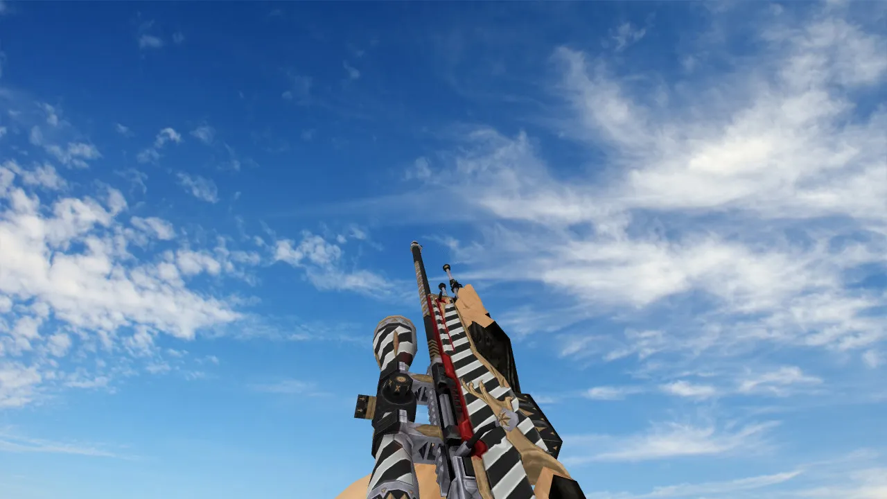 Скачать Модель «AWP Faust» для CS 1.6 - Уникальные текстуры и анимация - Скриншот
