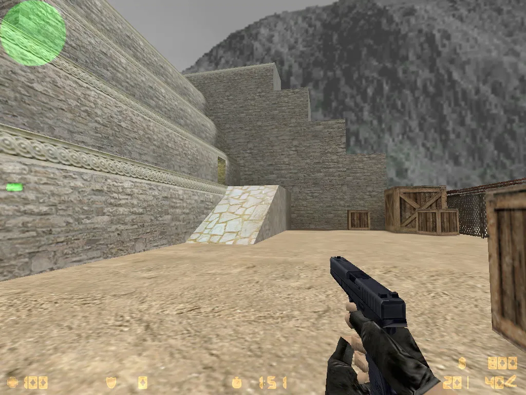 Скачать Карта de_aztec_assault для CS 1.6: точки, маршруты, .nav для ботов и оптимизация wpoly/epoly - Скриншот