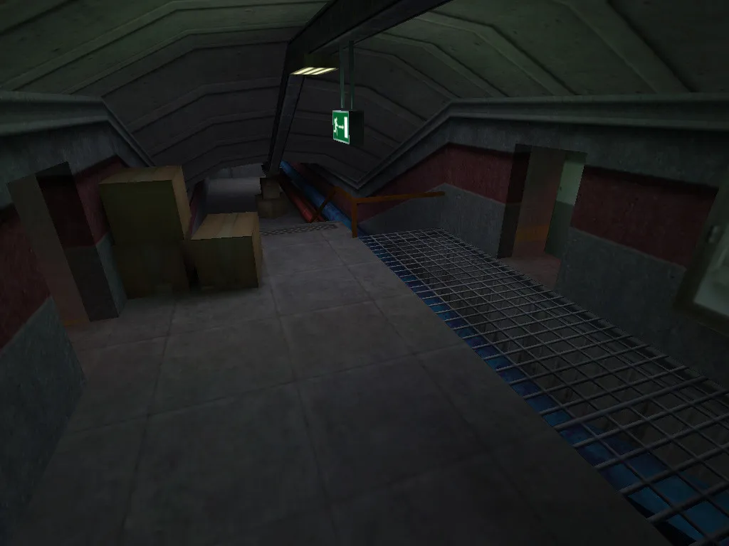 Скачать Карта de_tunnel для CS 1.6: Тактика и особенности - Скриншот