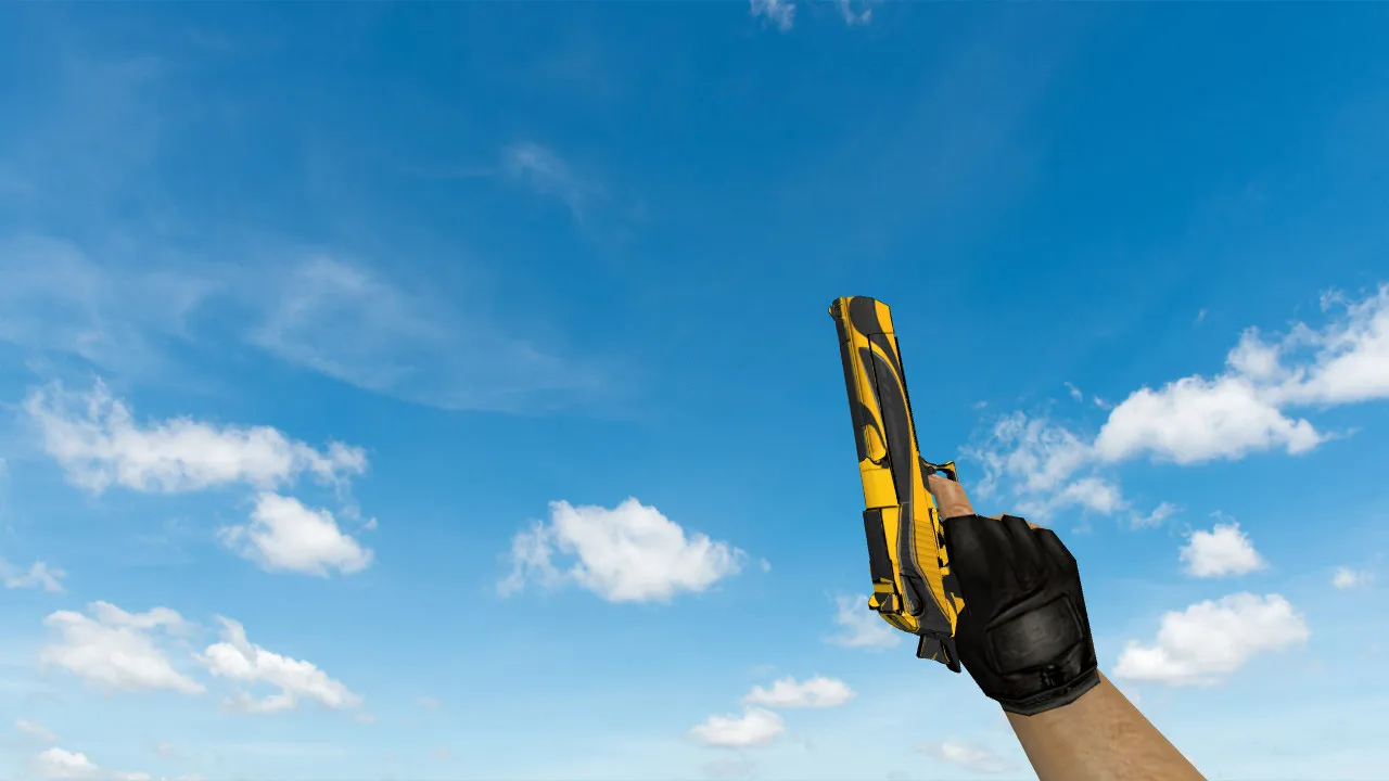 Скачать Модель «Deagle Желтый жакет» для CS 1.6 - Качественная замена - Скриншот