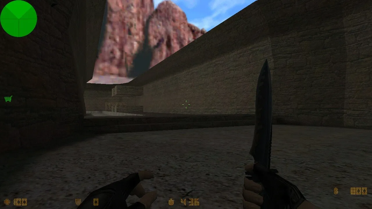 Скачать deathrun_f0rbots для CS 1.6: карта deathrun, раунды, точки, .nav для ботов и оптимизация - Скриншот
