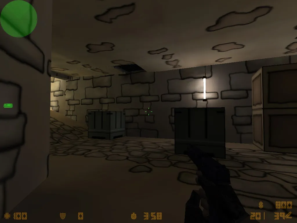 Скачать Карта «de_nodust» для CS 1.6 - Оптимизация и тактика - Скриншот