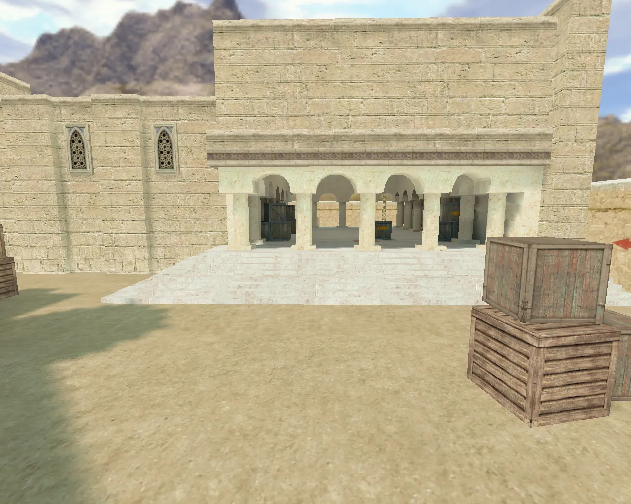 de_alexandra для CS 1.6: карта, точки, баланс сторон, оптимизация и .nav для ботов — скриншот 4