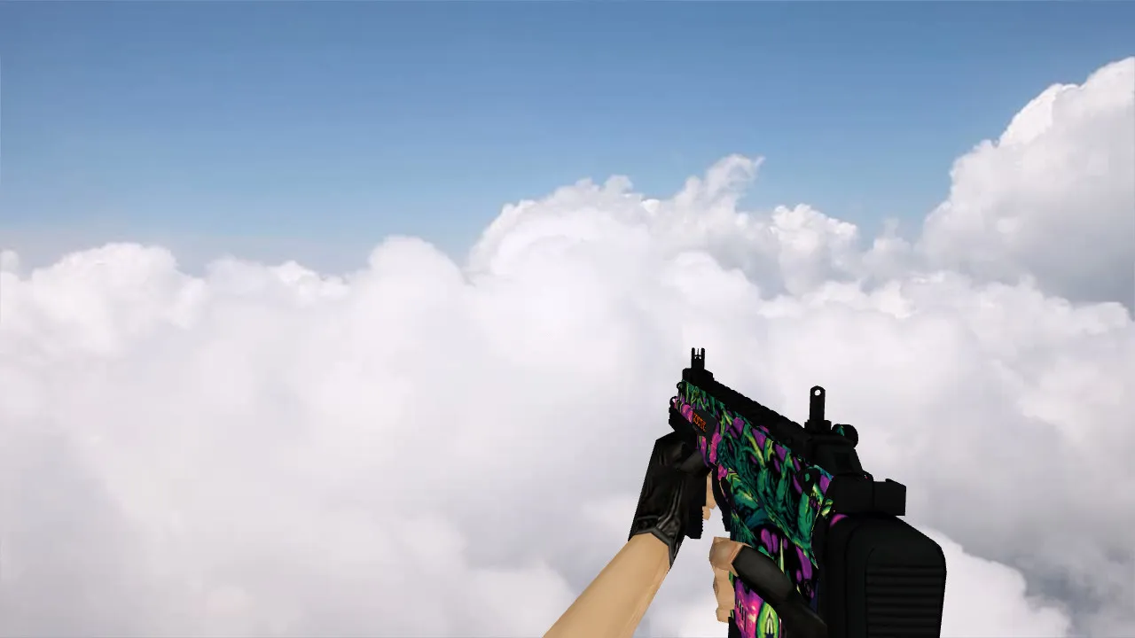 Скачать Модель MP7 Necrovore для CS 1.6 - Обзор и характеристики - Скриншот