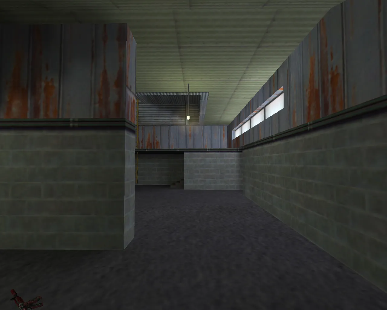 Скачать Карта 3d_aim_nuke для CS 1.6: тренировка прицела, точки спавна, навигация для ботов и оптимизация - Скриншот