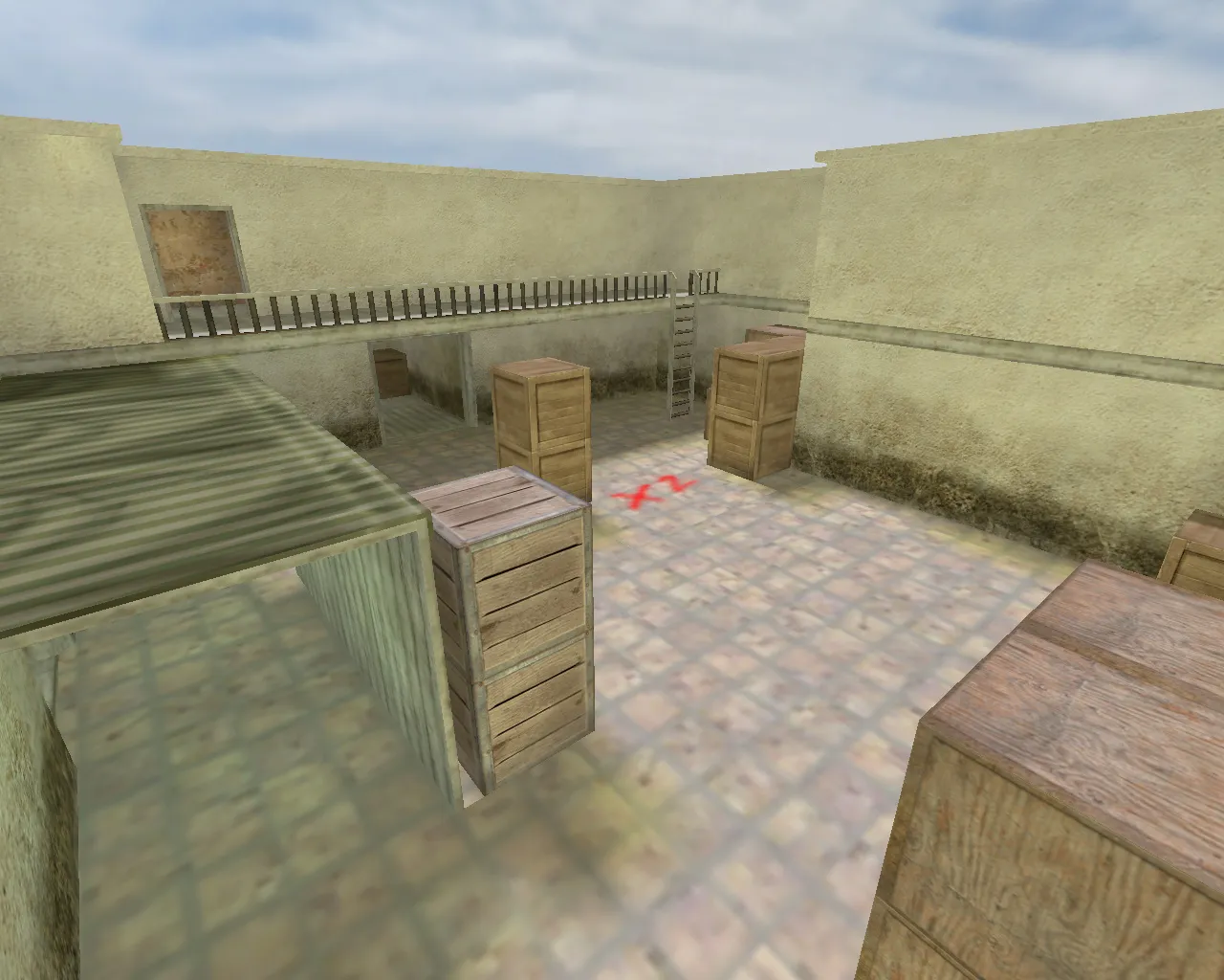 Скачать Карта de_tuscan для CS 1.6 – Тактическая карта для игры - Скриншот