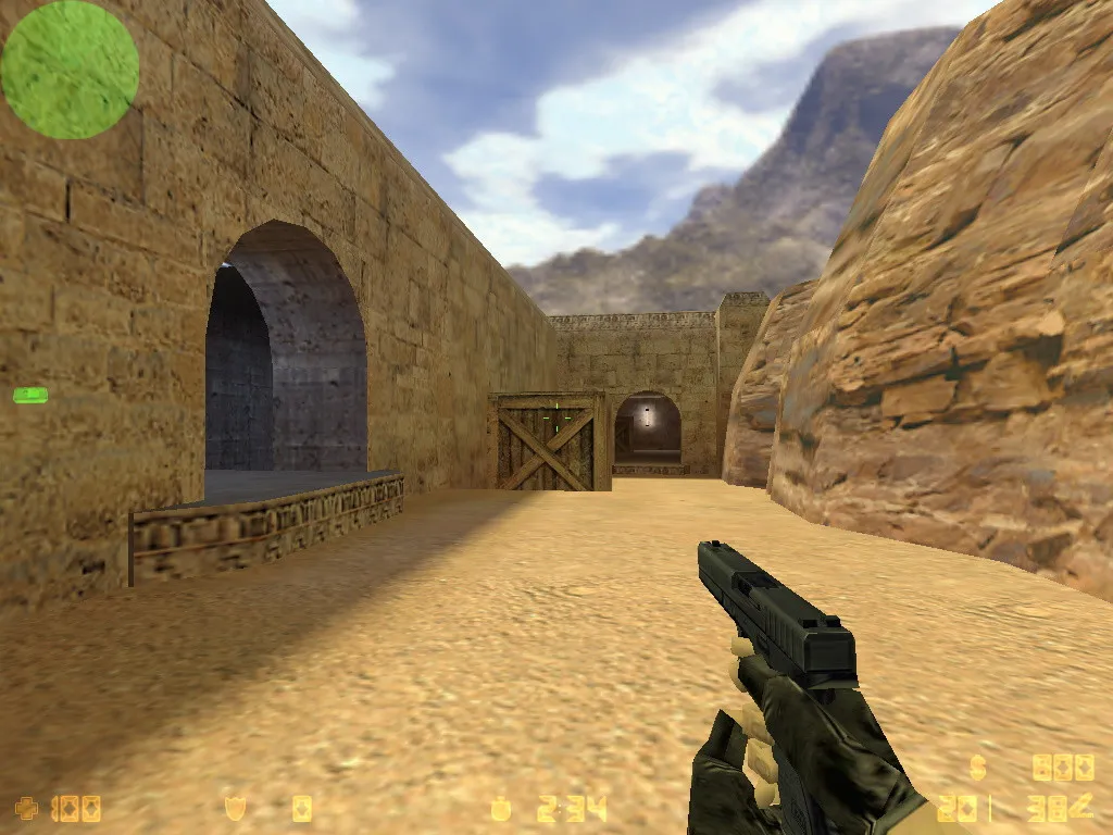 Карта de_dust_assault для CS 1.6: точки, тактика за T/CT, .nav для ботов и оптимизация wpoly/epoly — скриншот 6
