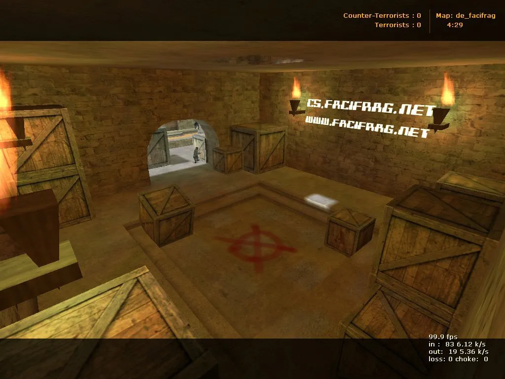 Скачать de_facifrag карта для CS 1.6: баланс сторон, точки, .nav и оптимизация wpoly/epoly - Скриншот