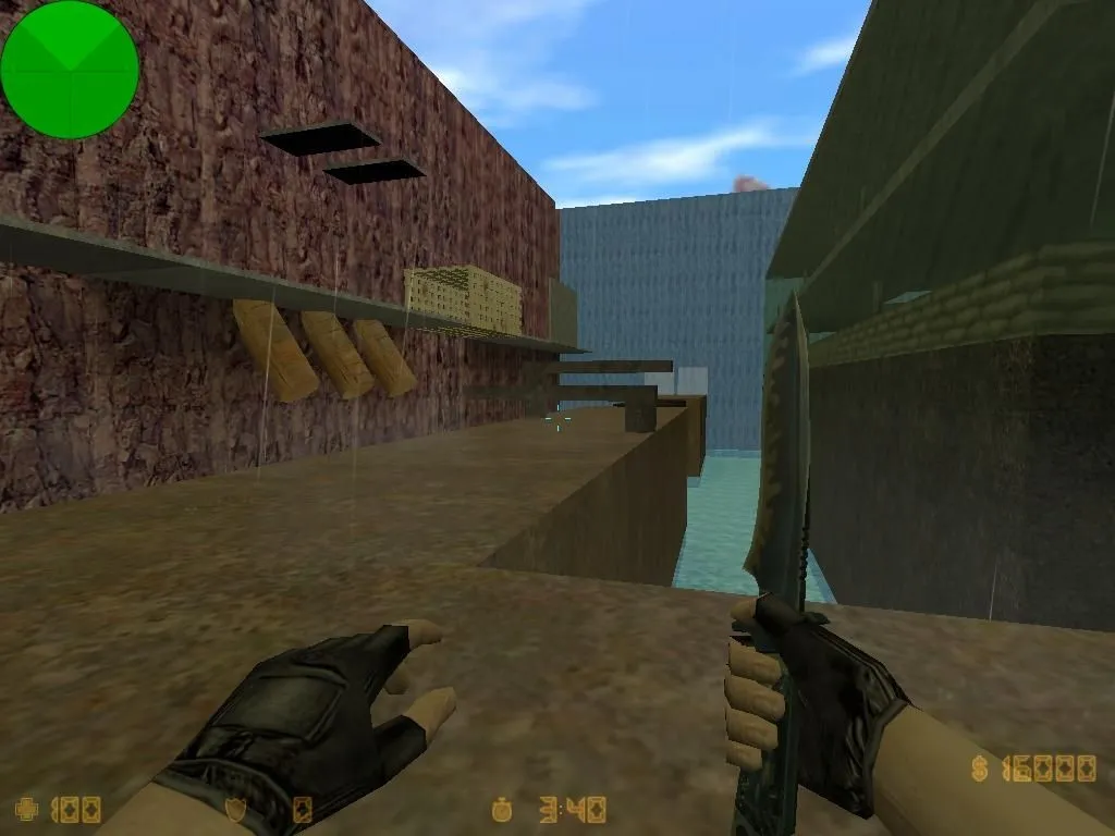 Скачать deathrun_bwa2 для CS 1.6: карта deathrun, точки, раунды, настройка и запуск без риска - Скриншот