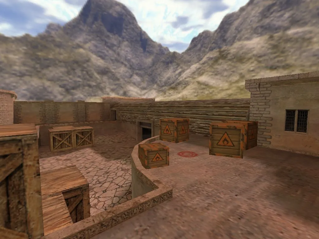 Скачать de_afghan — карта CS 1.6: тактика за Т и КТ, точки, .nav, оптимизация и сборка билда - Скриншот
