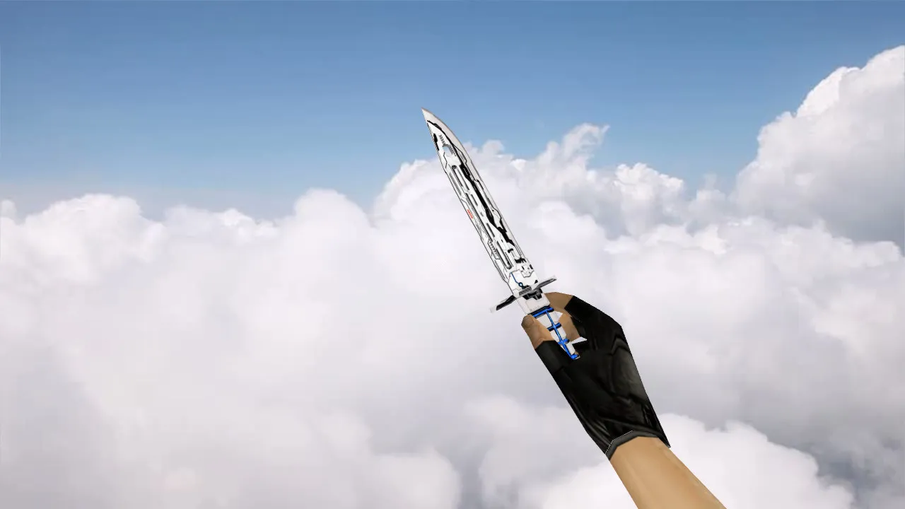 Скачать Модель «Bayonet Astro» v_ и p_ для CS 1.6: звуки, анимация осмотра, текстуры, установка без ошибок - Скриншот
