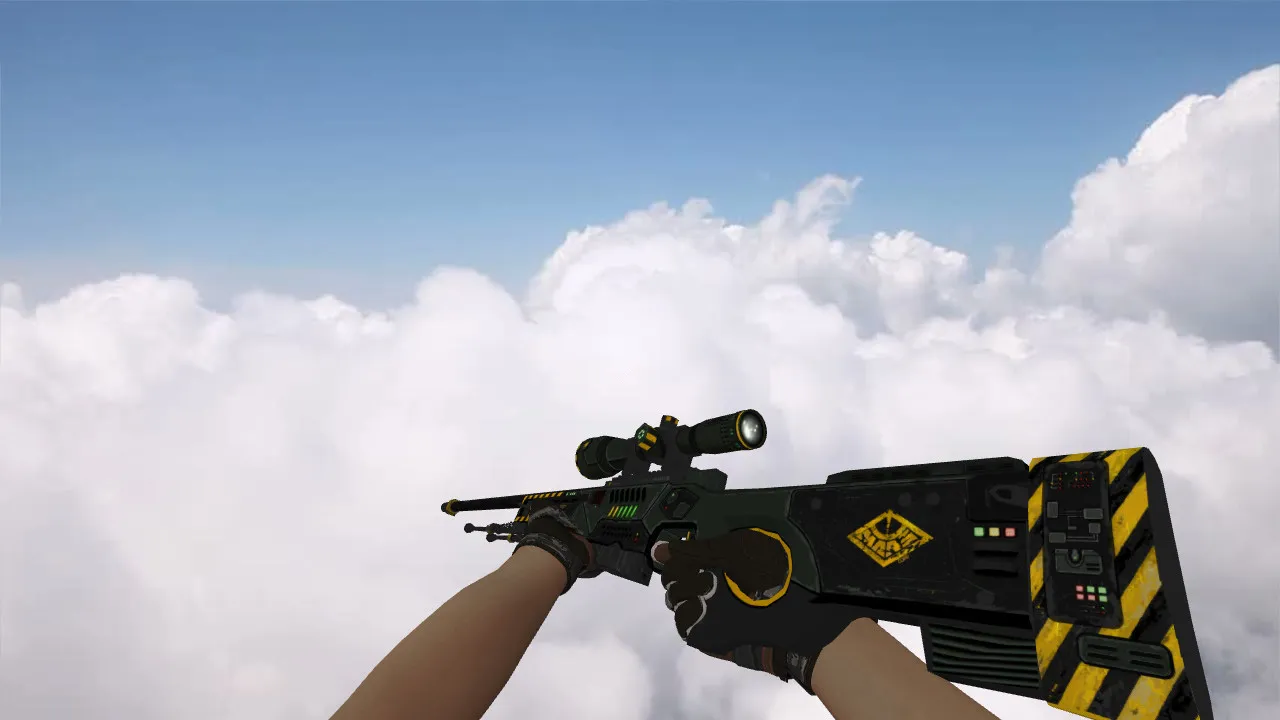 Скачать Модель AWP Phobos v2 для CS 1.6: Качество и уникальность - Скриншот
