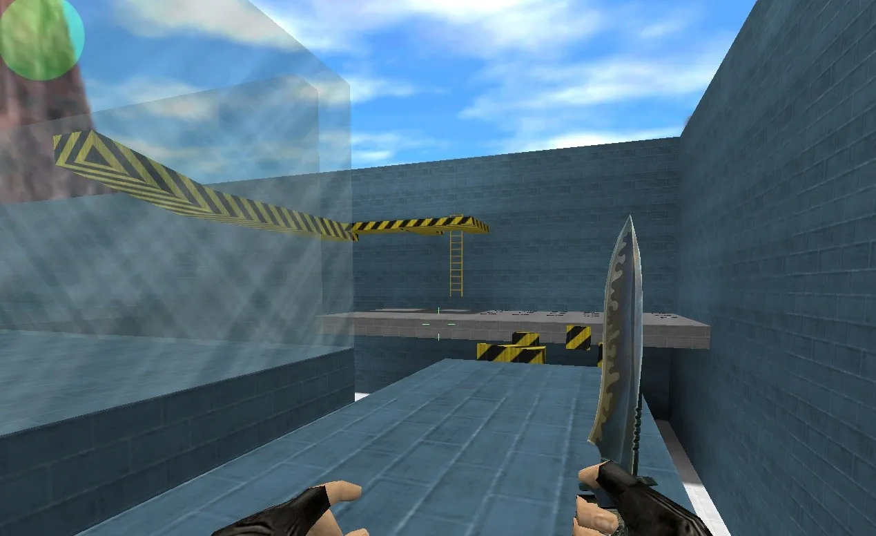 deathrun_govno для CS 1.6: серверная карта deathrun, точки за тер/контры, .nav, баланс и оптимизация — скриншот 2