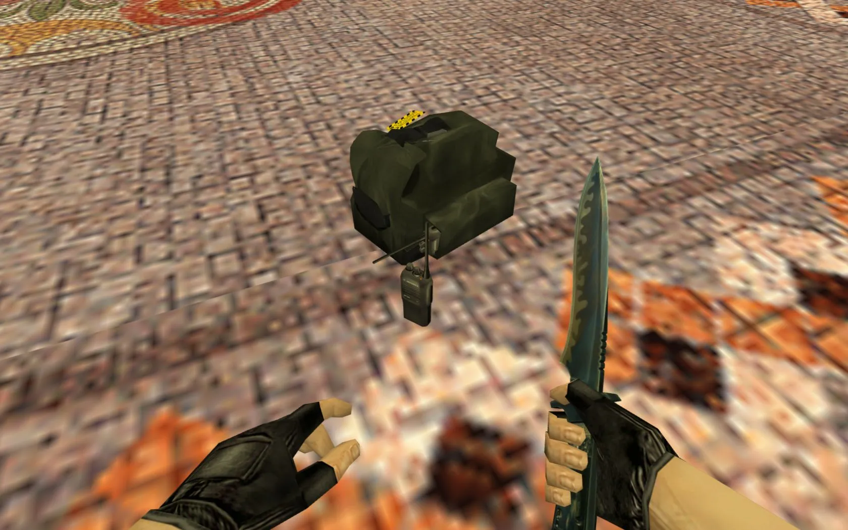 Модель v_ BackPack Partial reskin and hack для CS 1.6: p_ и w_ файлы, звуки, анимации осмотра — скриншот 9