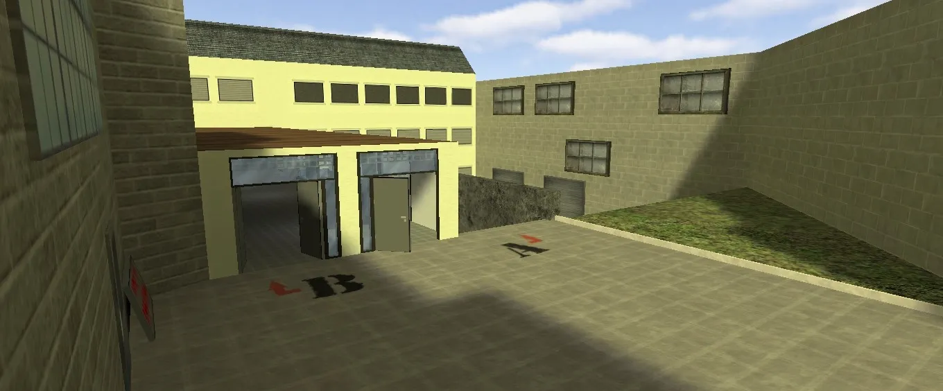 Скачать Карта de_noailles для CS 1.6: тактика и оптимизация - Скриншот