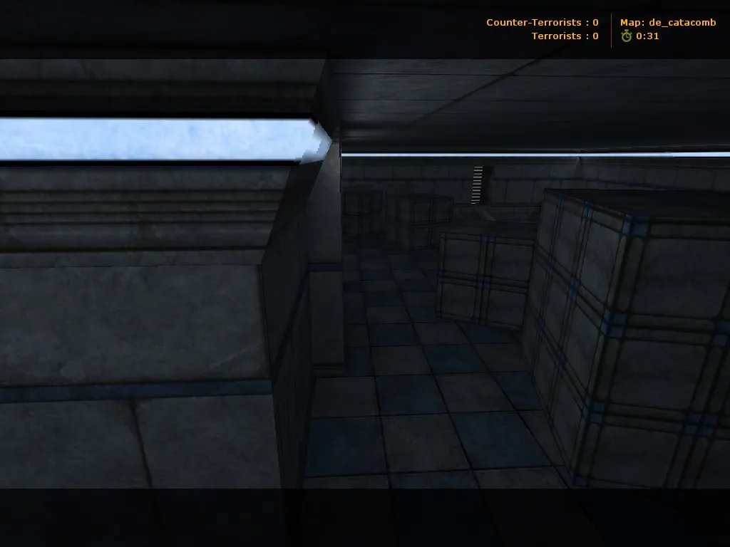 de_catacomb для CS 1.6: обзор карты, точки, баланс сторон и настройка для стабильной игры — скриншот 6