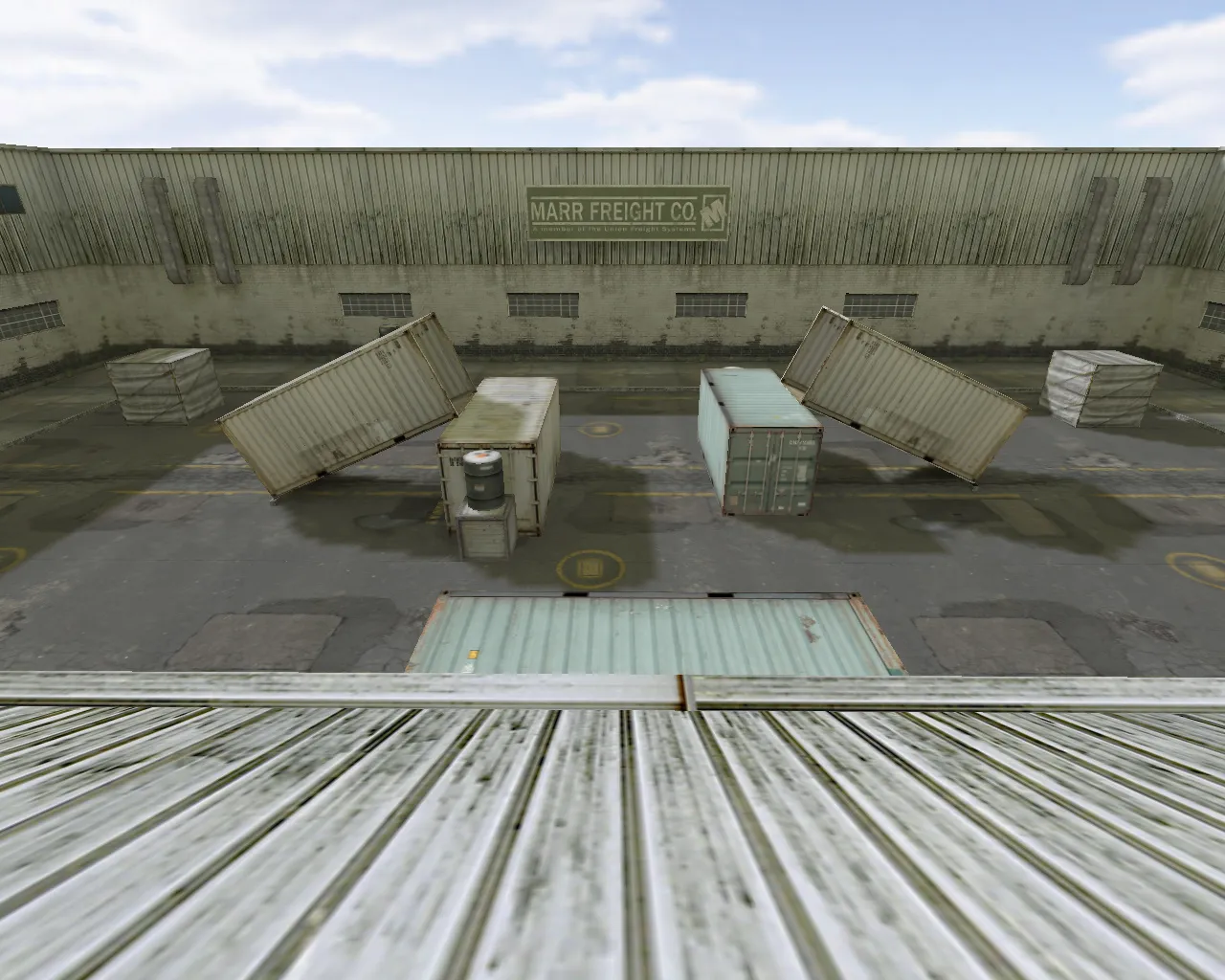 Скачать Карта «awp_white» для CS 1.6: баланс точек, раунды на AWP, точки под плант/дефьюз и .nav для ботов - Скриншот
