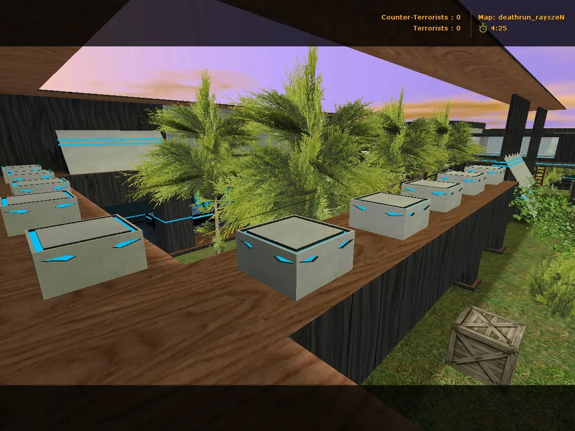 deathrun_rayxzen_x — карта deathrun для CS 1.6: точки, ловушки, .nav и оптимизация — скриншот 7