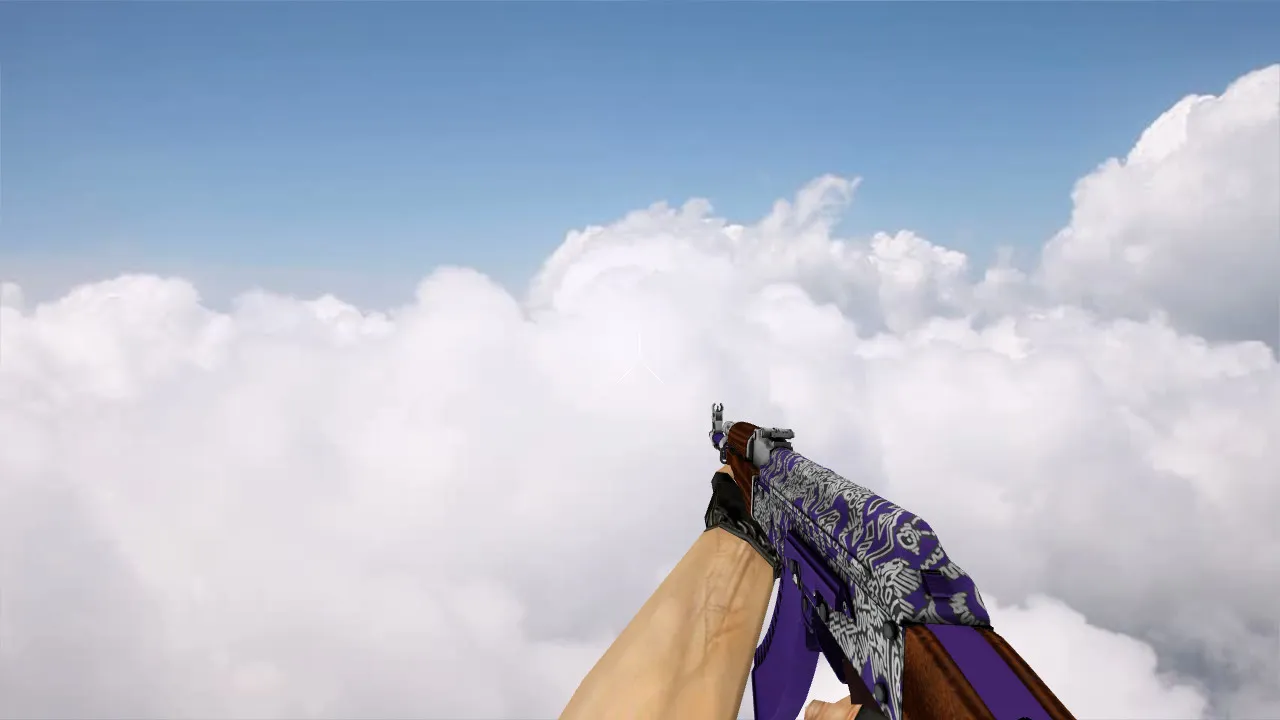 Скачать Модель «AK-47 Freehand» для CS 1.6 - высокое качество и уникальность - Скриншот