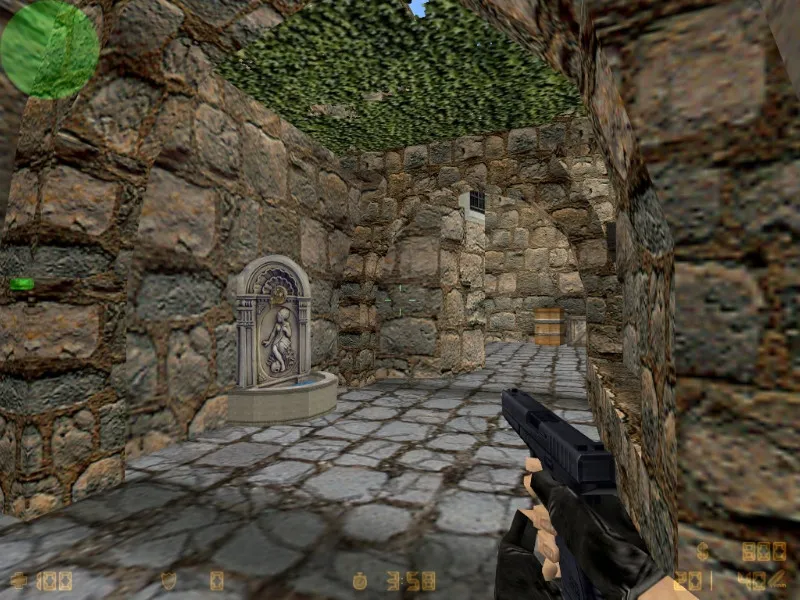 Скачать Карта de_abbaye_fcs для CS 1.6: планировка, точки, гайды за CT/T и оптимизация под сервер - Скриншот