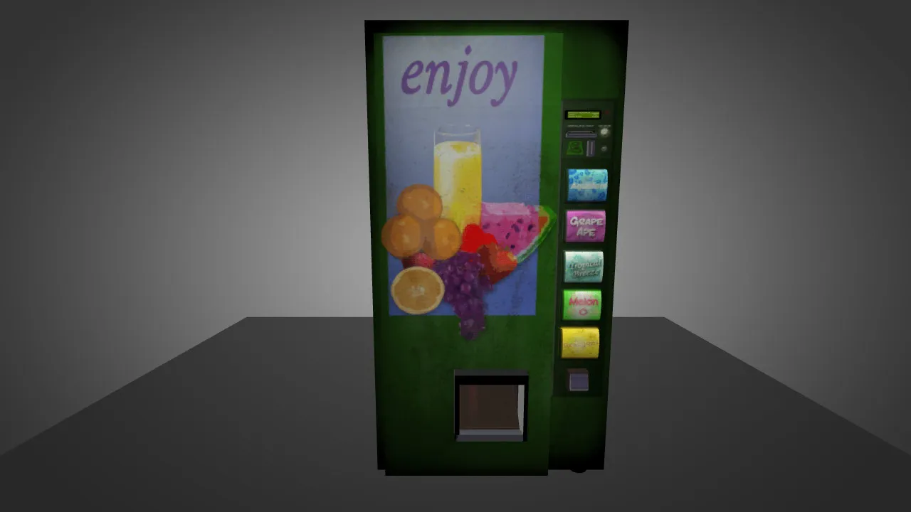Модель «HQ Vending machine» для CS 1.6 - Уникальный скин для игры — скриншот 1